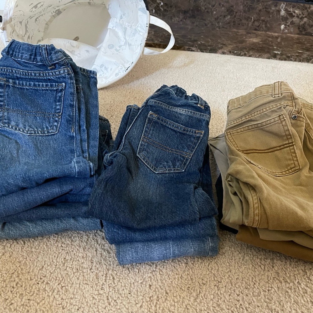 Size 5 pants boy lot